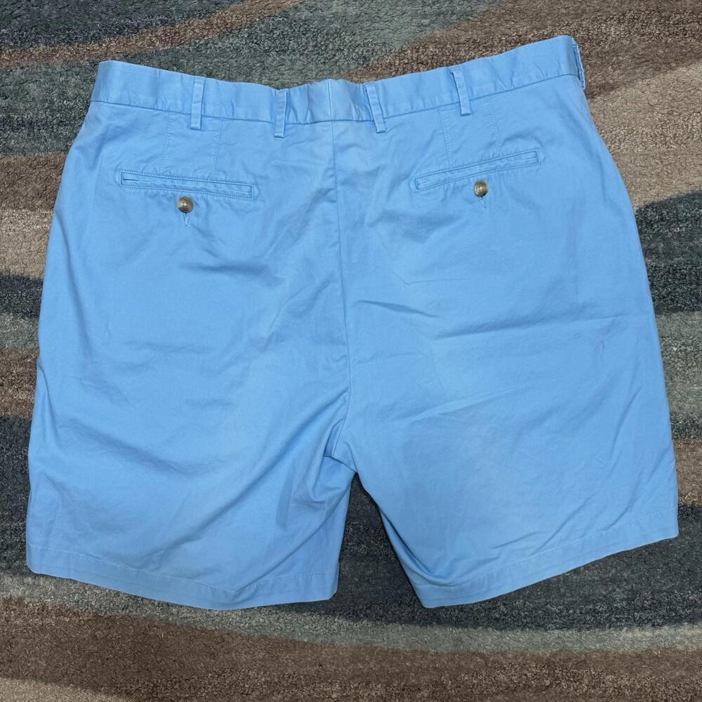 Peter Millar Men’s 40 Sky Blue Chino Shorts Casual Golf Summer Resort - Picture 2 of 4